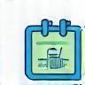 Calendar and phone icon representing booking a consultation